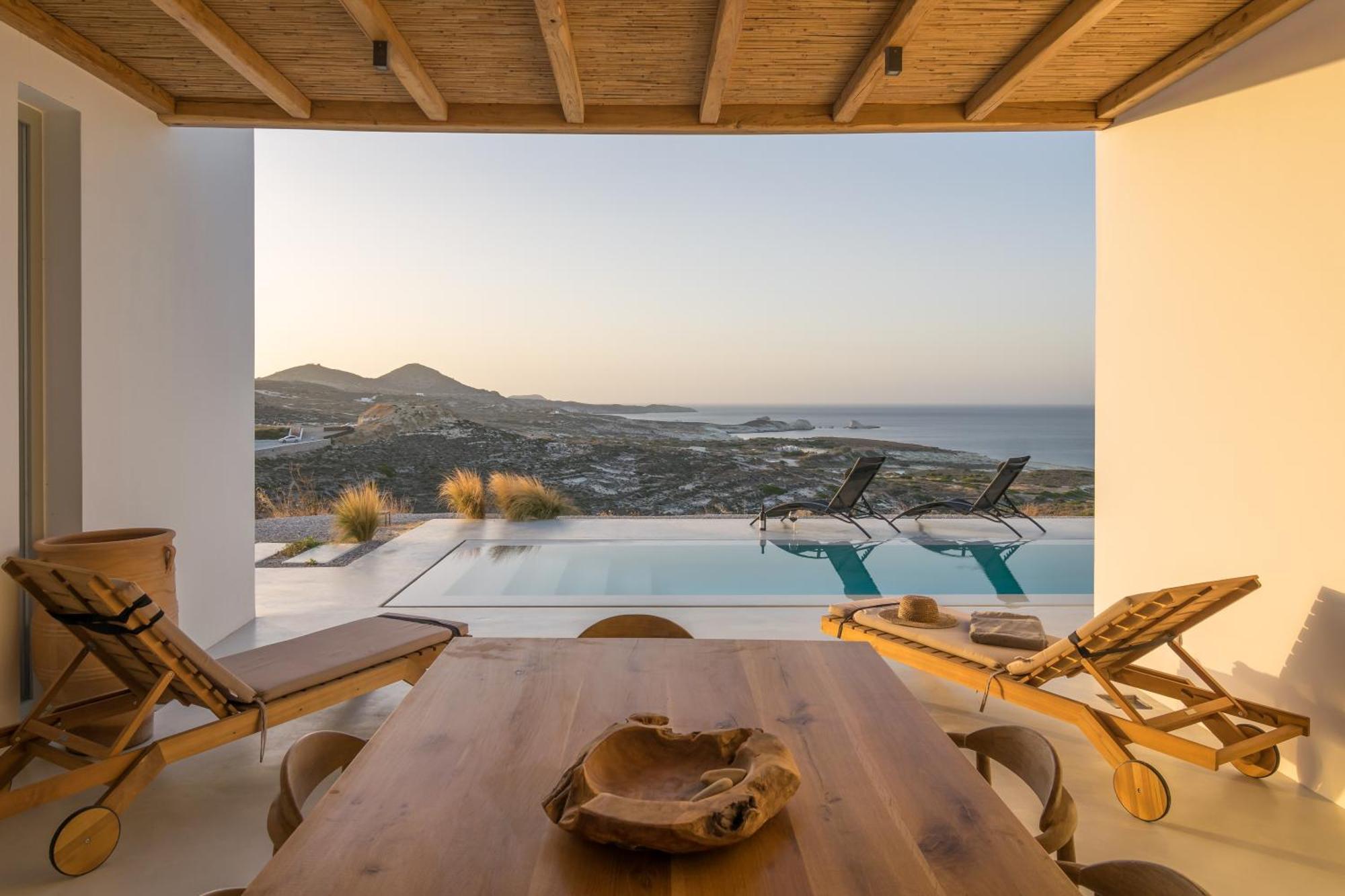Theia Villa Adamantas (Milos) Exterior foto